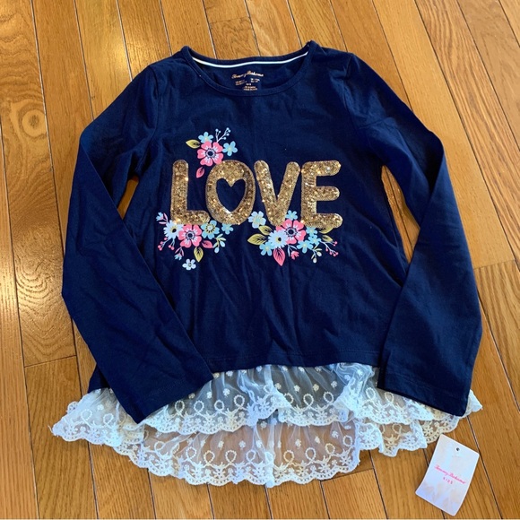 New NWT Tommy Bahama Mix & Match Outfits Shirt Top Pants Girls 7/8 Sequins - Picture 2 of 10